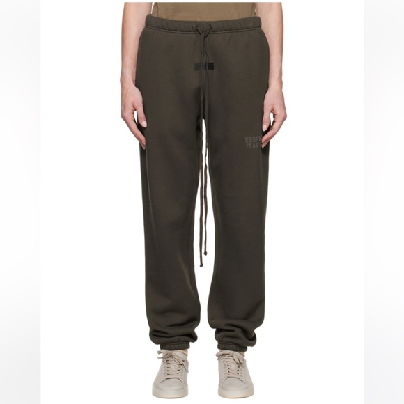 Fear of God Other - Essentials men’s grey drawstring lounge pants